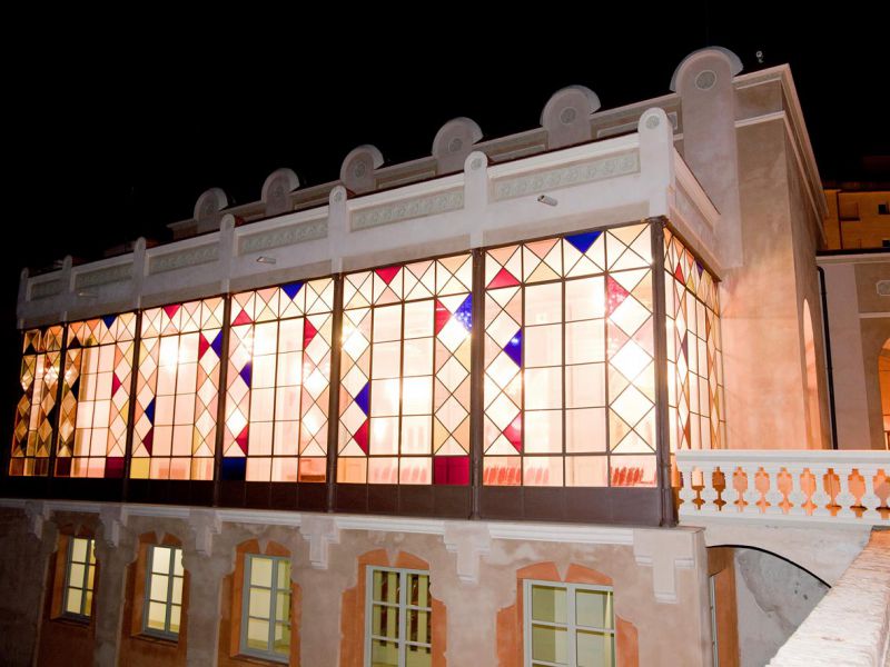 Can Rius Stained Glass Architecture